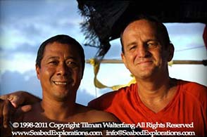 Tilman Walterfang and Mensalna Amat Marwi Tilman Walterfang with Mensalna Amat Marwi